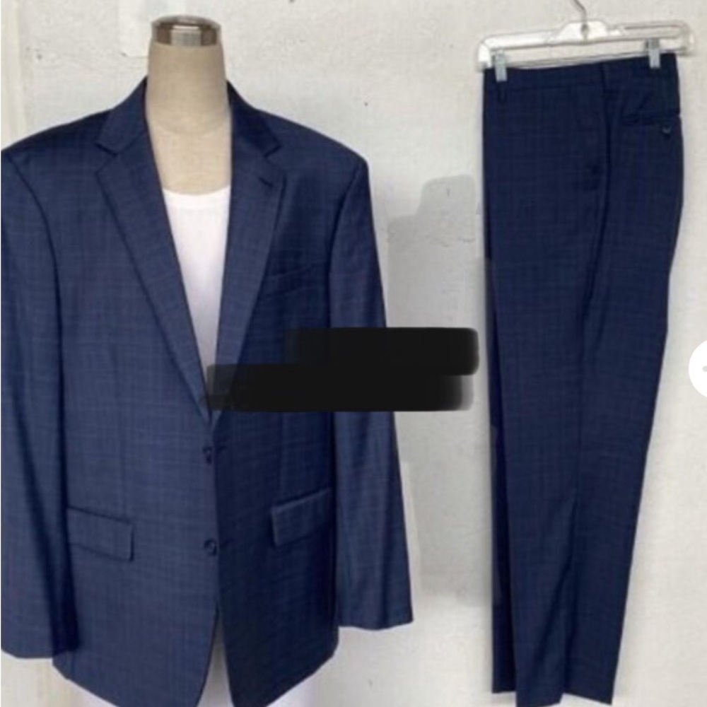 Pronto Uomo Dark Blue Suit